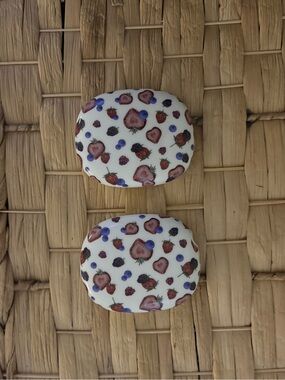 Wildflowers Berry & Cream Print AirPod Max Case